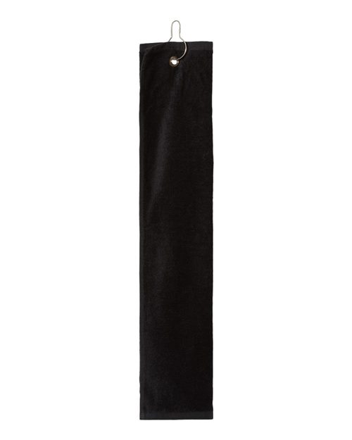 162523TGH Trifold Golf Towel with Grommet