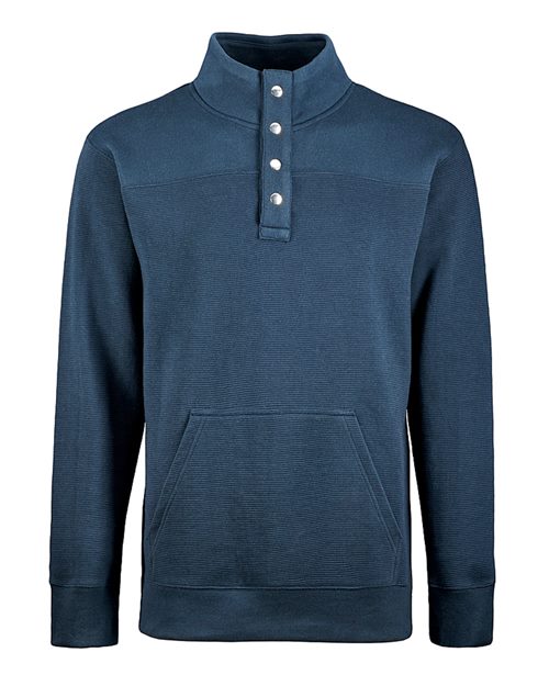 8708 Men's Ripple Fleece Snap Sweatshirt