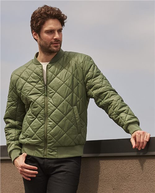 21752 Men's HeatLast Quilted Packable Bomber