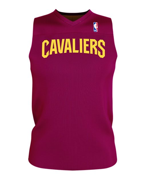 A105LY Youth NBA Logo'd Reversible Game Jersey