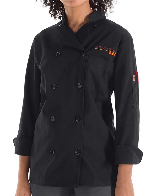 041X Women's Mimix Chef Coat with OilBlok