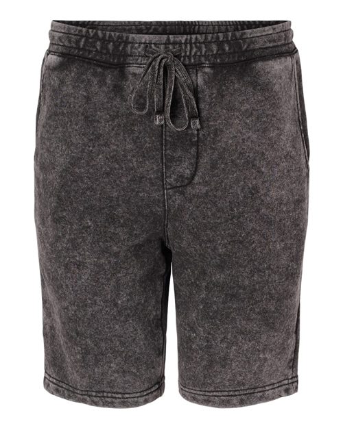 PRM50STMW Unisex Mineral Wash Fleece Shorts