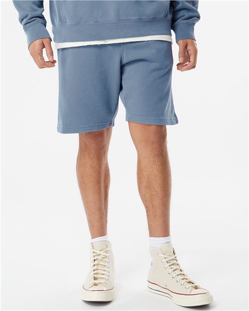 PRM50STPD Unisex Pigment-Dyed Fleece Shorts