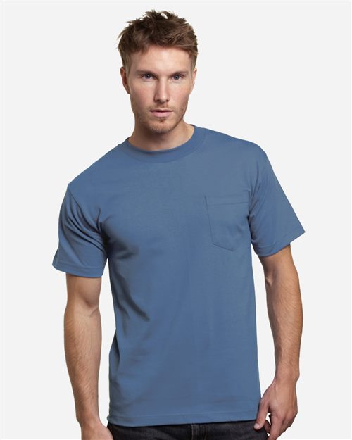7100 Unisex USA-Made Pocket T-Shirt