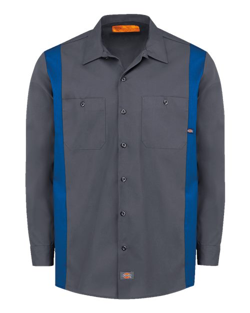 5524 Men's Industrial Colorblocked Long Sleeve Shirt
