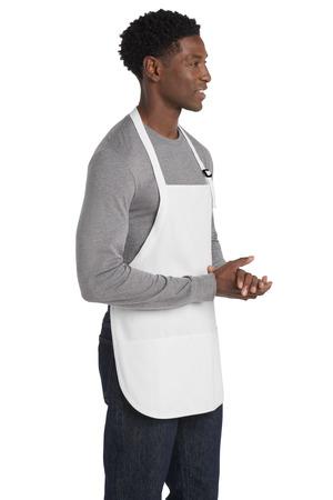 A510 Medium-Length Apron with Pouch Pockets