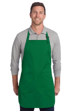 A600 Full-Length Two-Pocket Bib Apron