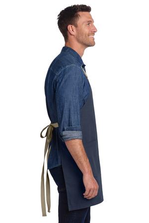 A815 Canvas Full-Length Two-Pocket Apron
