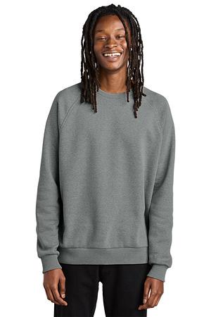 AL5004 Unisex Organic CVC Fleece Crewneck Sweatshirt