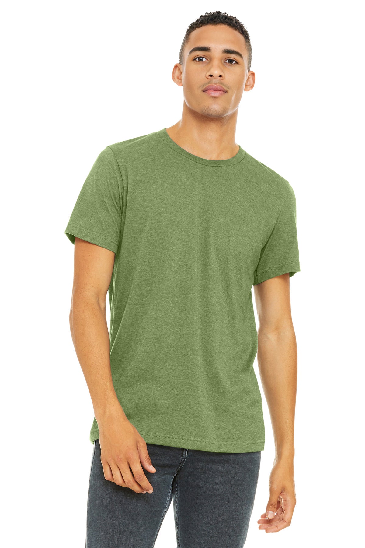 BC3001CVC_heathergreen_model_front.jpg