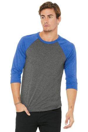3200 Unisex 3/4-Sleeve Baseball Tee