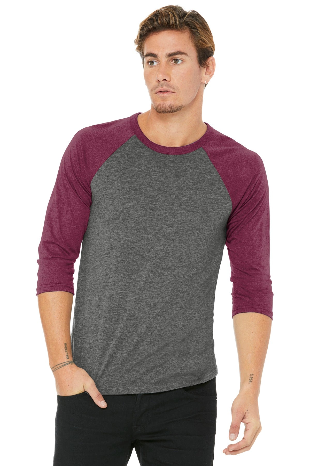 BC3200_greymaroontriblend_model_front_062018.jpg