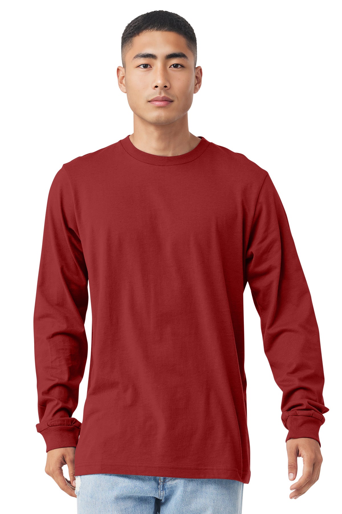 BC3501_canvasred_model_front.jpg