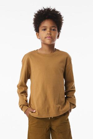 3511Y Youth 6-Ounce Heavyweight Long Sleeve Tee