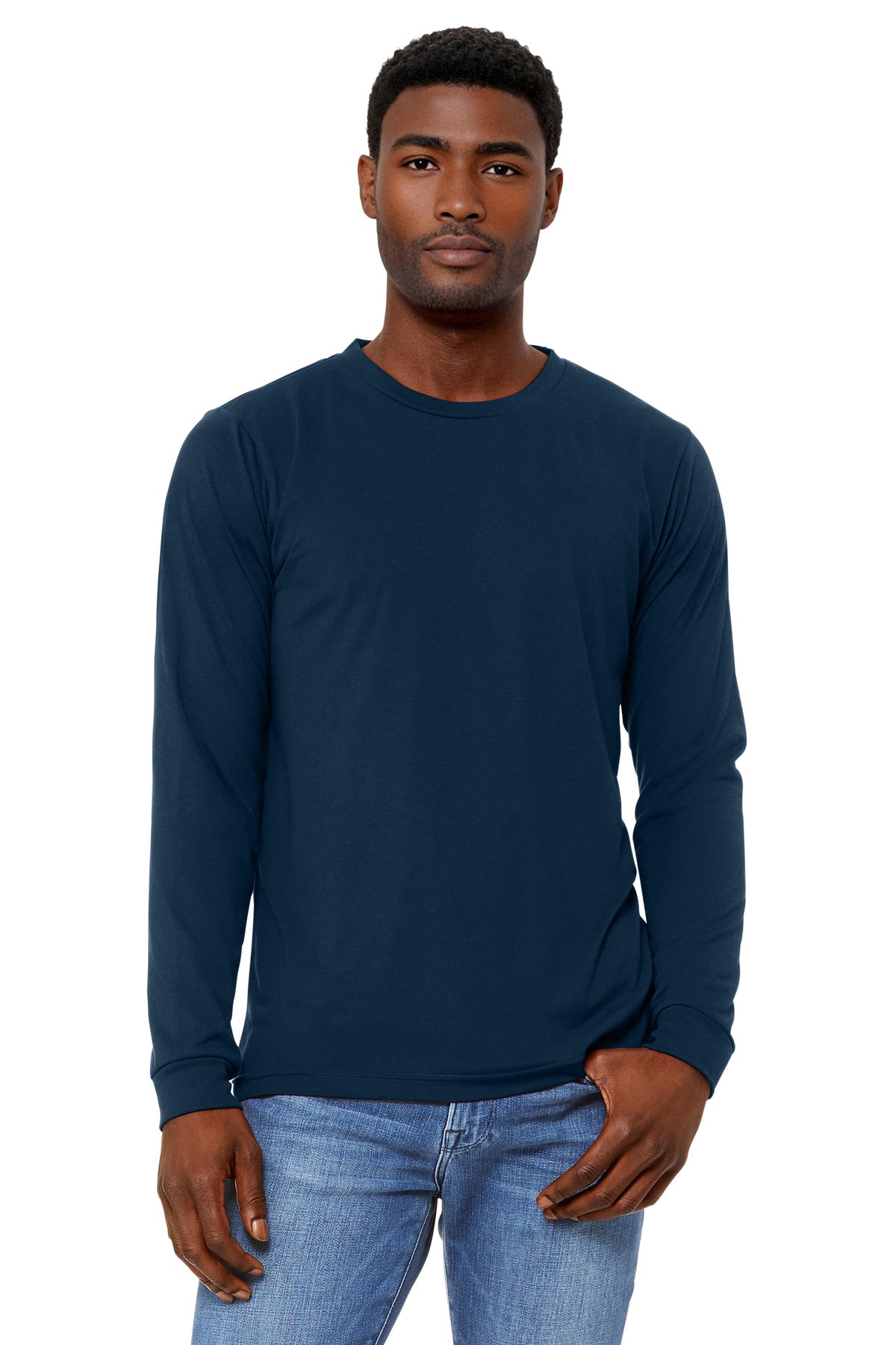 BC3513_solidnavytriblend_model_front.jpg