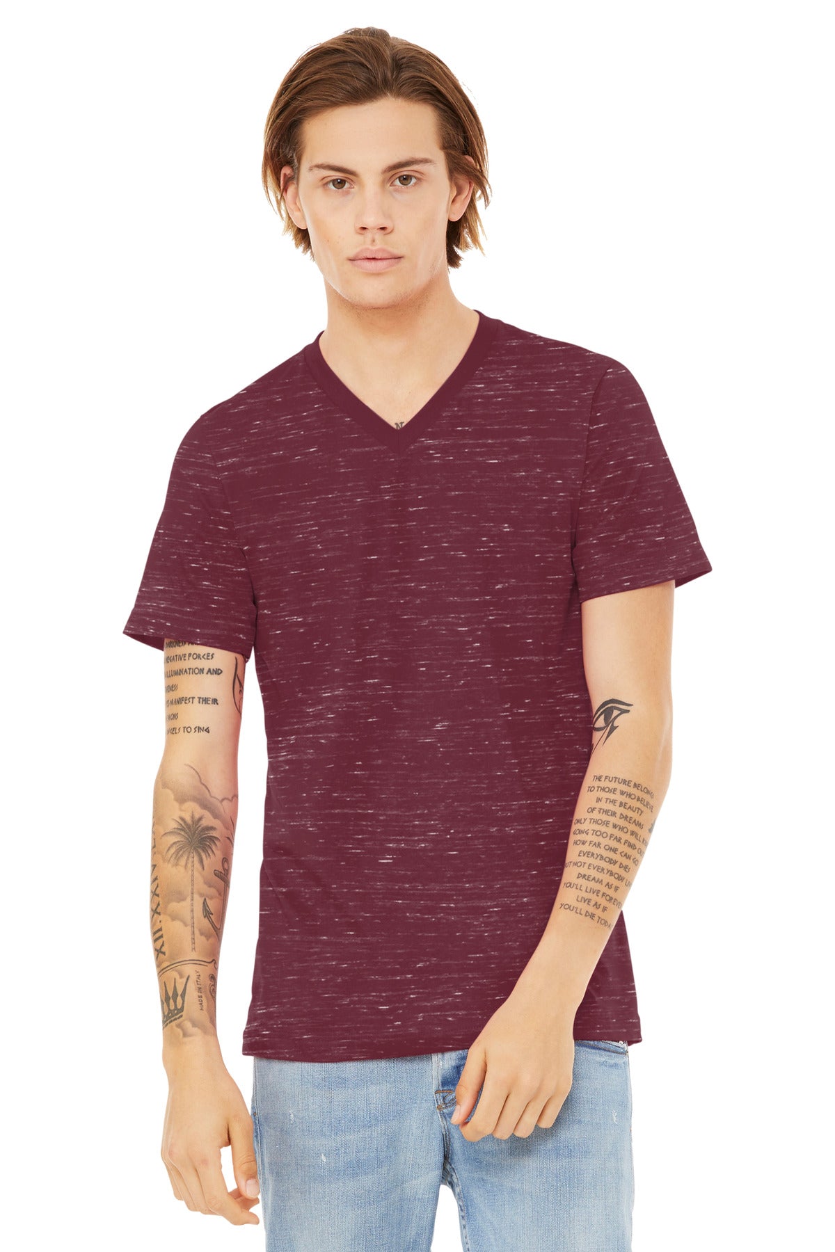 BC3655_maroonmarble_model_front.jpg