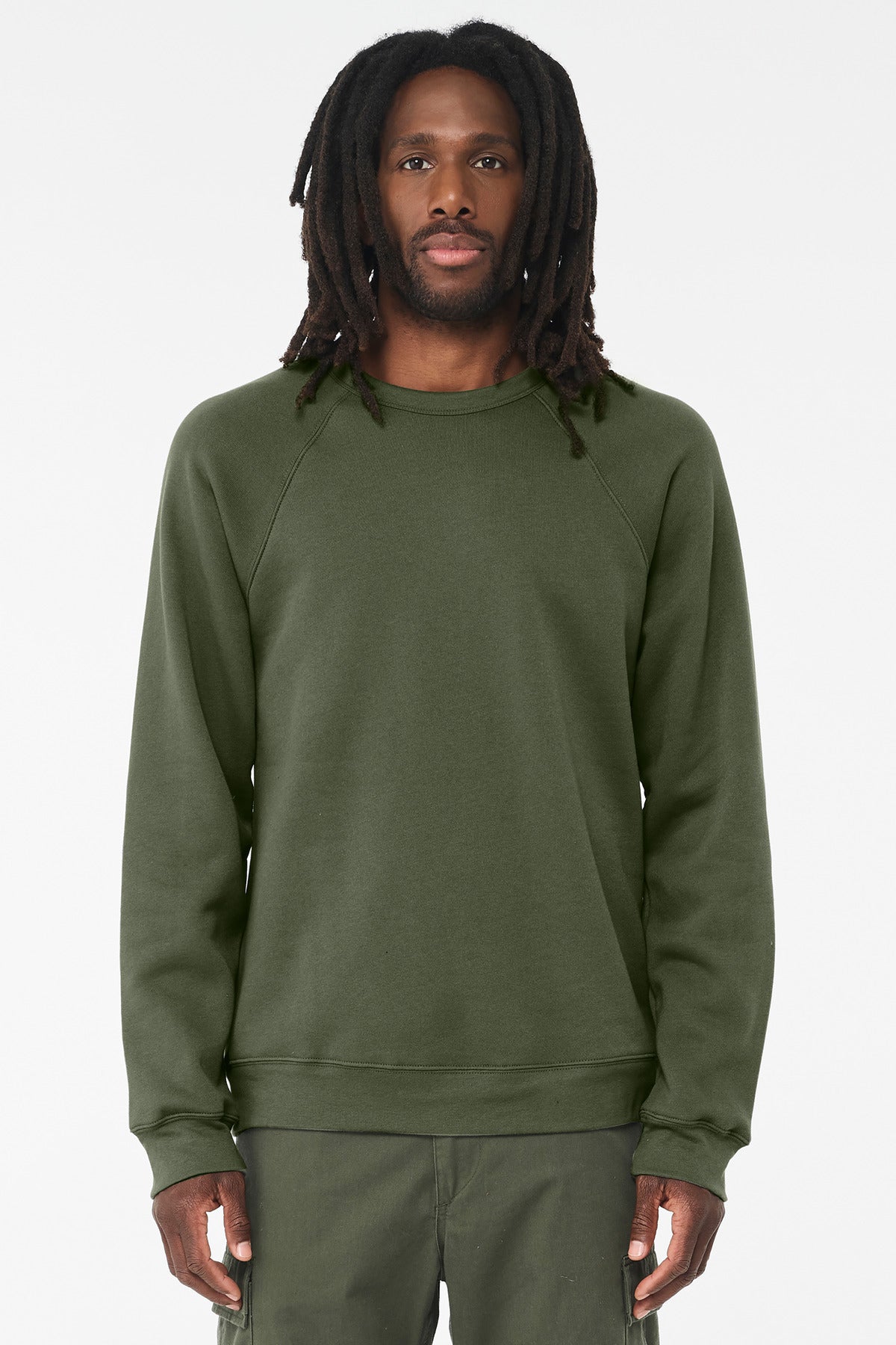 BC3901_militarygreen_model_front.jpg