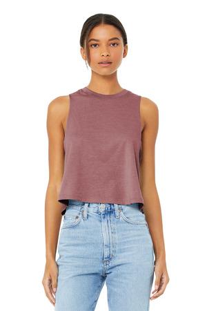 6682 Women's Racerback Cropped Tank