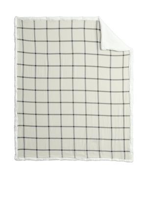 BP43 Flannel Sherpa Blanket