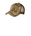 930 Structured Camouflage Mesh Back Cap