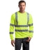 CS409 ANSI 107 Class 3 Long Sleeve Snag-Resistant Reflective T-Shirt