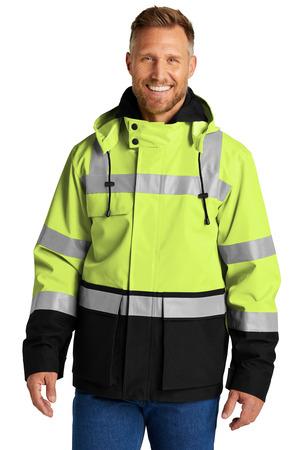 CSJ502 ANSI 107 Class 3 Waterproof Ripstop 3-In-1 Parka