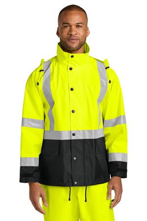 CSJ504 ANSI 107 Class 3 Rain Jacket