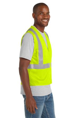 CSV102 ANSI 107 Class 2 Mesh Zippered Vest