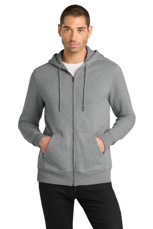 DT1103 Perfect Weight Fleece Full-Zip Hoodie