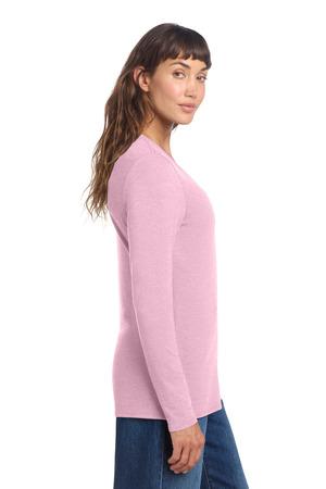 DT135 Women's Perfect Tri Long Sleeve V-Neck Tee
