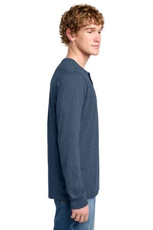 DT145 Perfect Tri Long Sleeve Henley