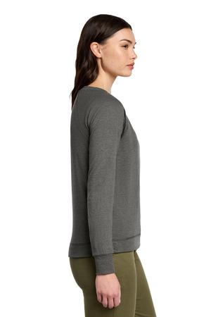 DT672 Women's Featherweight French Terry Long Sleeve Crewneck