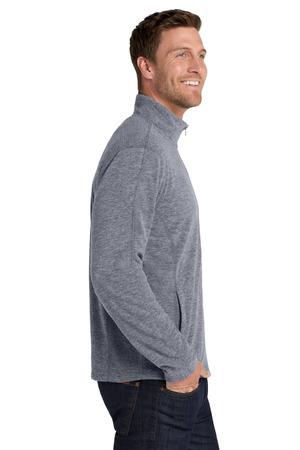 F235 Heather Microfleece Full-Zip Jacket