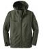 J706 Textured Hooded Soft Shell Jacket