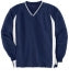 JST62 Tipped V-Neck Raglan Wind Shirt