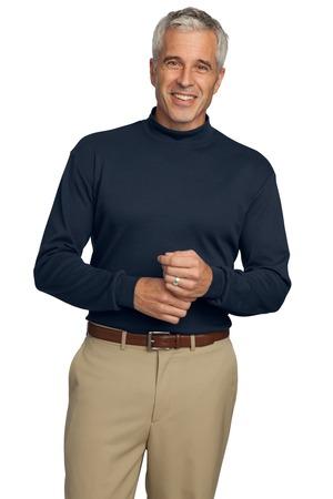 K321 Interlock Knit Mock Turtleneck