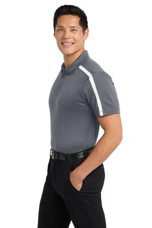 K547 Silk Touch Performance Colorblock Stripe Polo