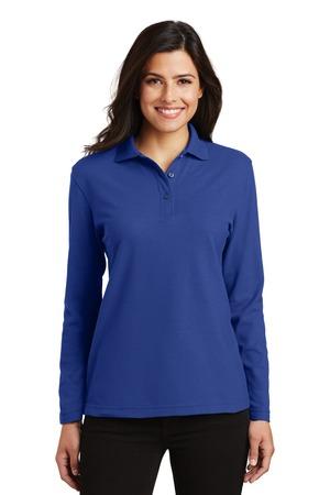L500LS Women's Silk Touch Long Sleeve Polo