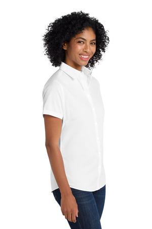 L664 Women's Short Sleeve SuperPro Twill Shirt