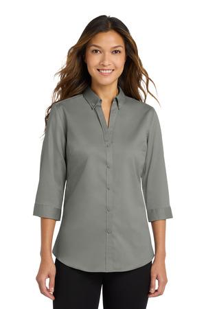 L665 Women's 3/4-Sleeve SuperPro Twill Shirt