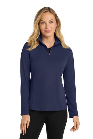 L806 Women's Pinpoint Mesh 1/2-Zip