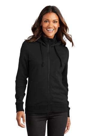 L814 Women's Smooth Fleece Hooded Jacket