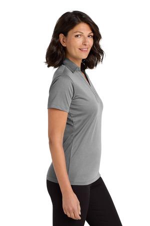 LK542 Women's Heathered Silk Touch Performance Polo