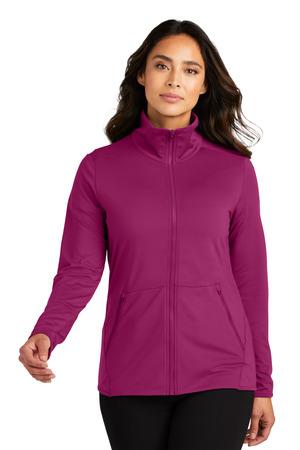 LK595 Women's Accord Stretch Fleece Full-Zip