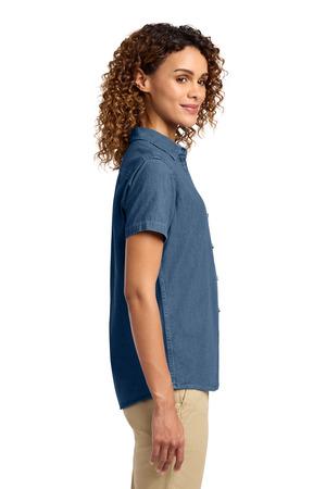 LSP11 Women's Short Sleeve Value Denim Shirt
