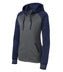 LST236 Women's Sport-Wick Varsity Fleece Full-Zip Hooded Jacket