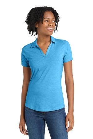 LST405 Women's PosiCharge Tri-Blend Wicking Polo