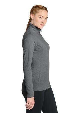 LST407 Women's PosiCharge Tri-Blend Wicking 1/4-Zip Pullover