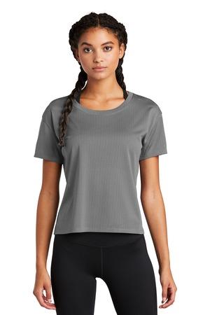 LST411 Women's PosiCharge Draft Crop Tee