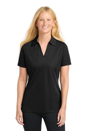 LST690 Women's PosiCharge Active Textured Polo